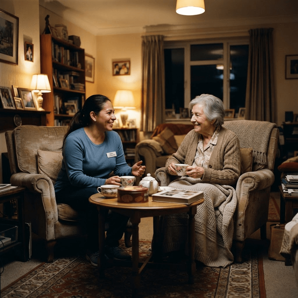 24/7 live-in care support