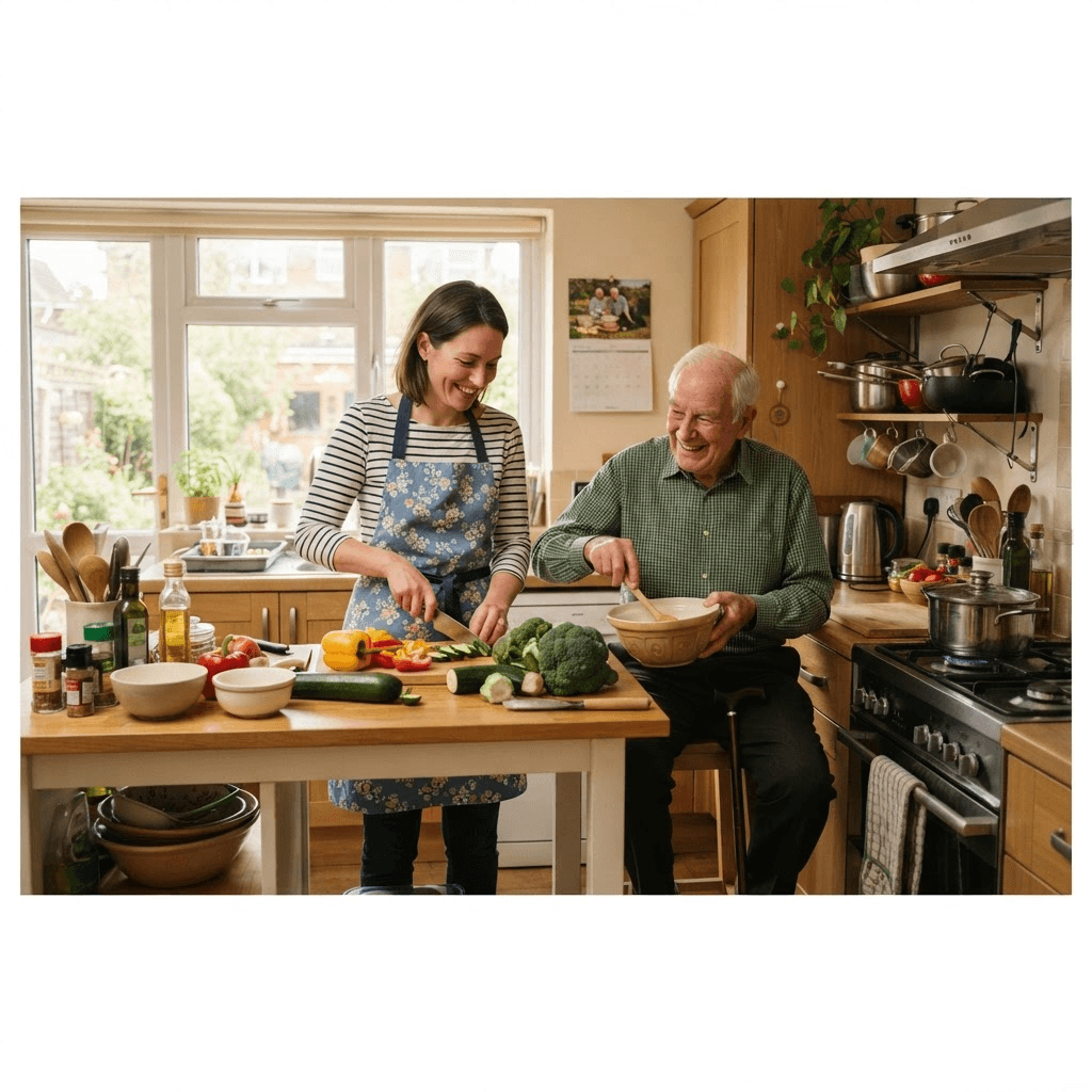 Daily living assistance support